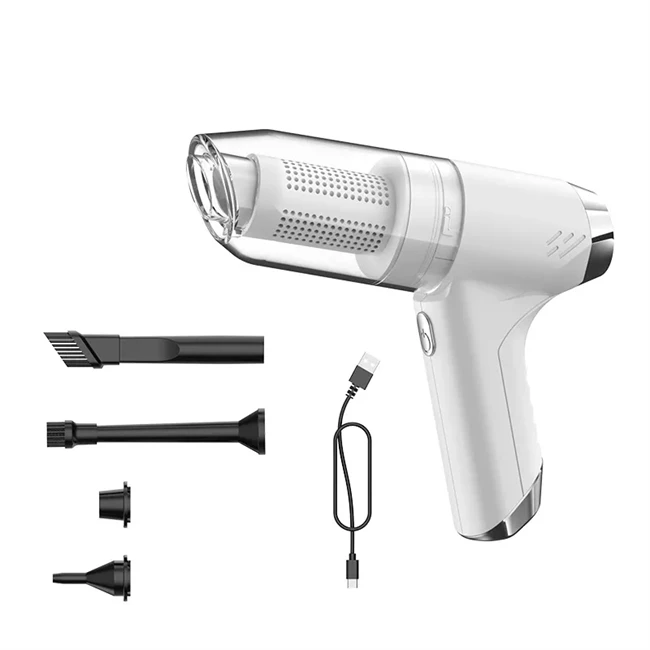 11000Pa New cordless Wireless Rechargeable Car Vacuum Cleaner DC7.4V Brushless Motor Portable Car Vacuum Cleaner