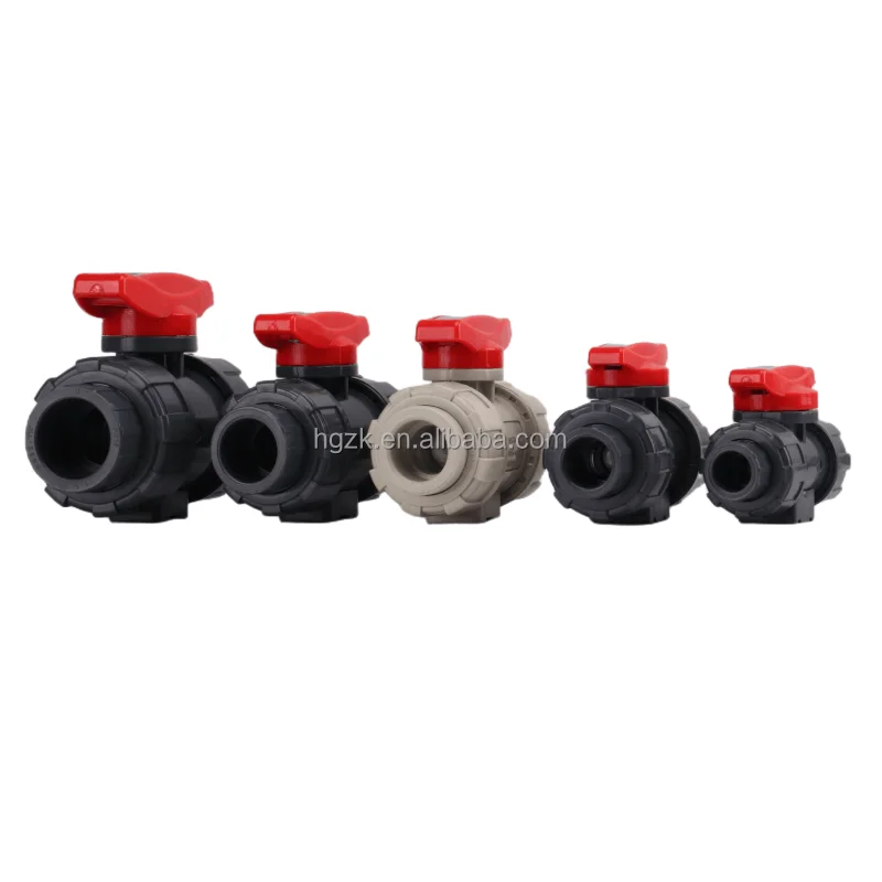 pp ball valve polypropylene loose plastic valve chemical corrosion protection hot melt socket industrial water pipe