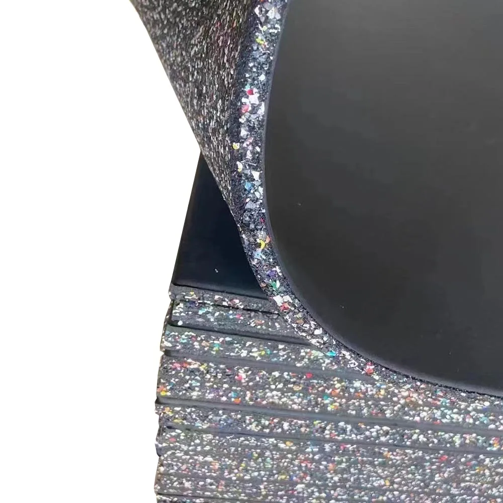 Weightlifting Gym Flooring EPDM Rubber gym Flooring Mat 15 20 30 25 Mm Anti-slip Floor Tile