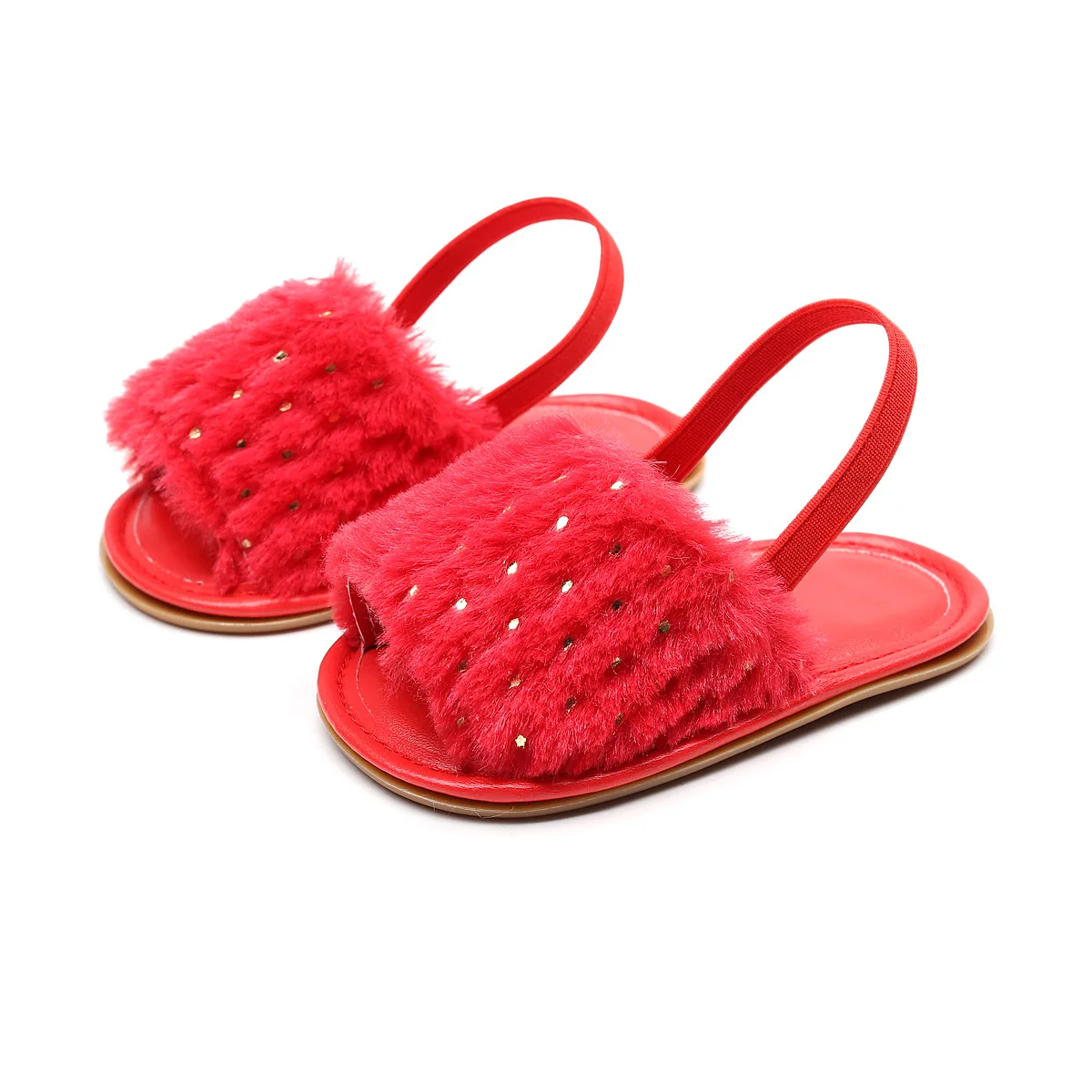 2022 baby sandals new arrivals summer baby girl 2year beige boutique fur sandals babies shoes and sandals children