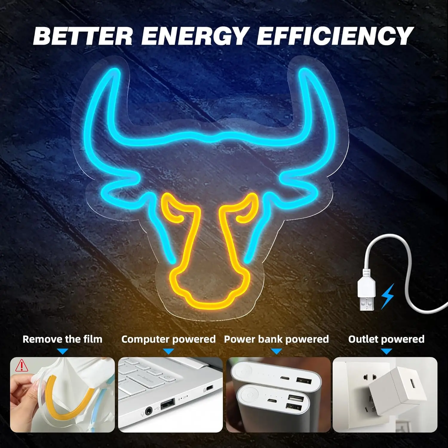 Custom Bright Neon Rainbow LED Flex Light Home Bar Bistro Club Wall Decor Bright Acrylic PVC