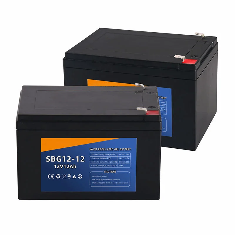 Deep Cycle Power System Lead Acid Batteries 12V 12AH Gel Lead Acid Battery