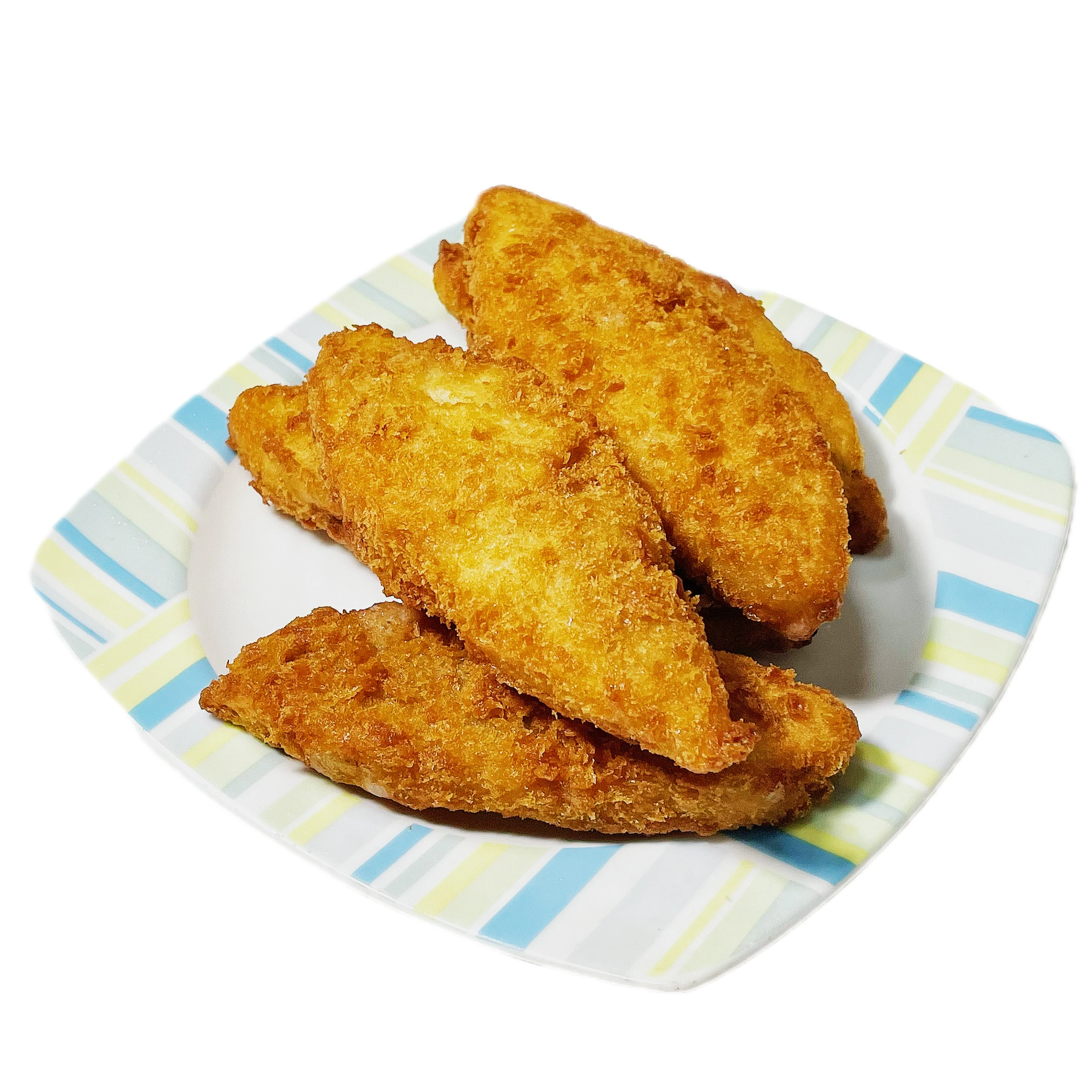 Huiyang Frozen Chinese Sea food Snacks Breaded Pollock Fish Fillet Made of Wheat Flour Fried Pollock Muscle Comida