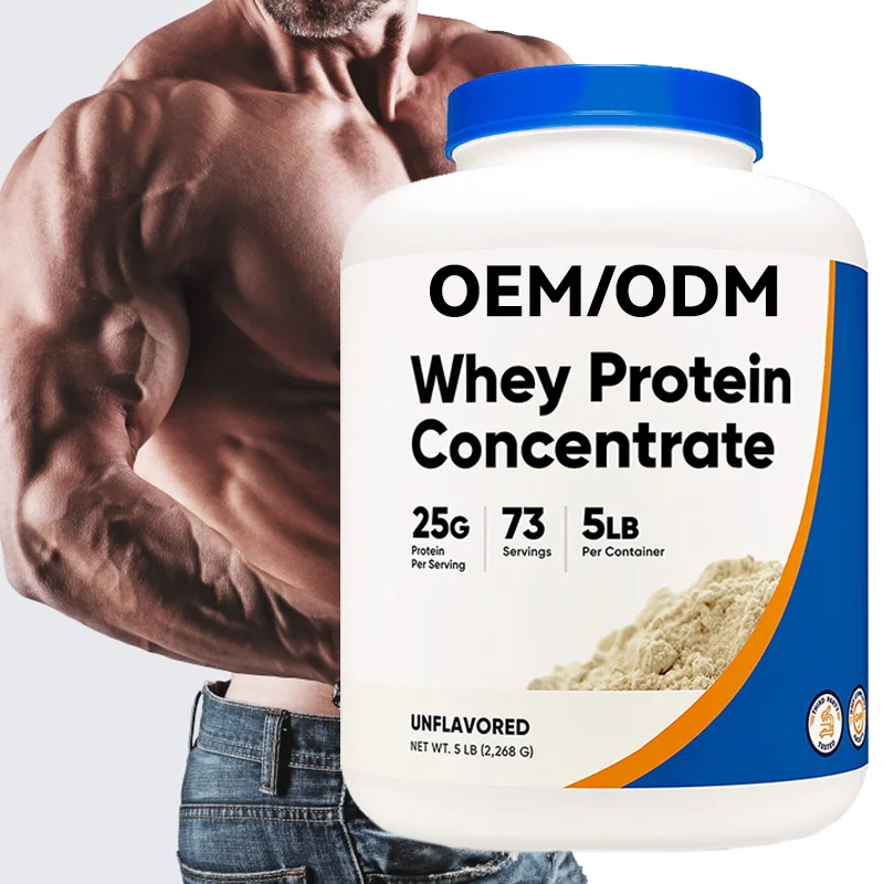 OEM ODM Mass Gainer Whey Protein Powder Customized Advanced Healthy Supplement Whey Protein Powder For Gain Muscle