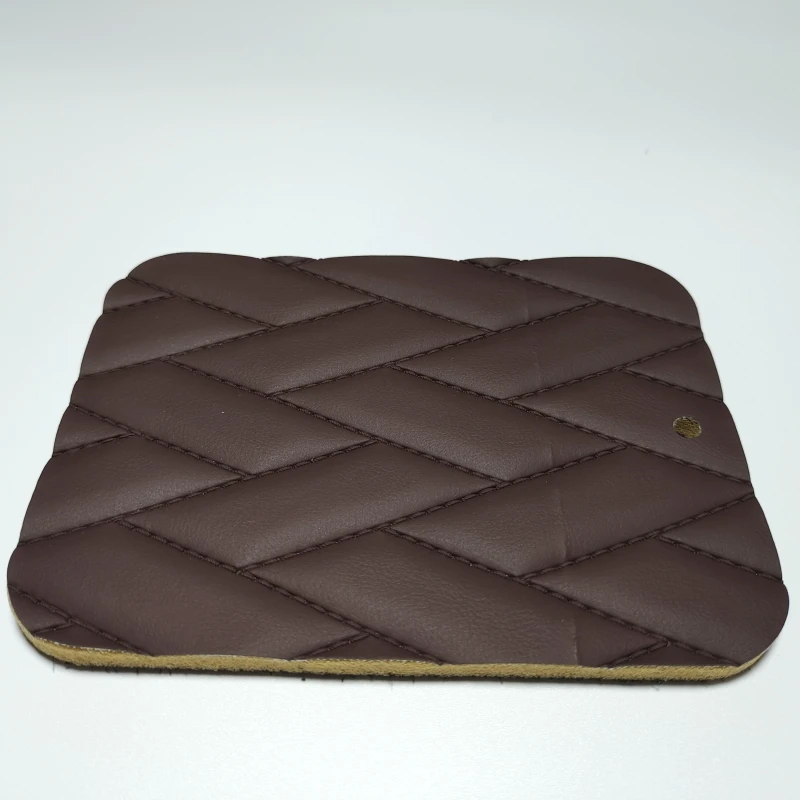 Wholesale 5DPVC Anti-Skid Embossed Artificial Leather Stretchable Waterproof Carpet Floor Foam Mat Material Bag Sofa Umbrella