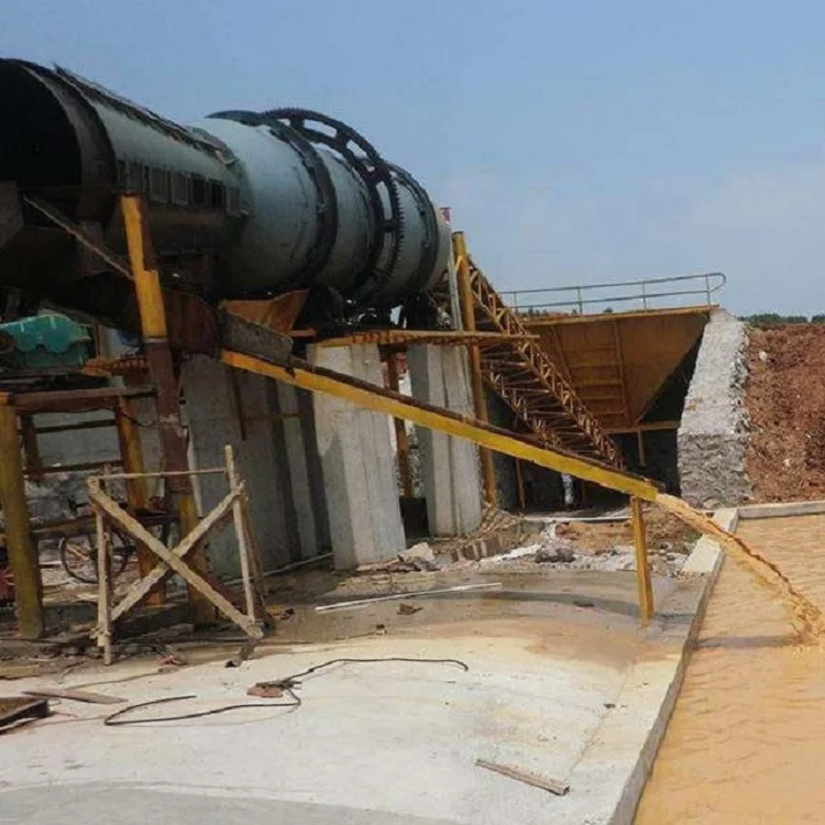 Industrial High Efficiency Rotary Drum Sand Washer