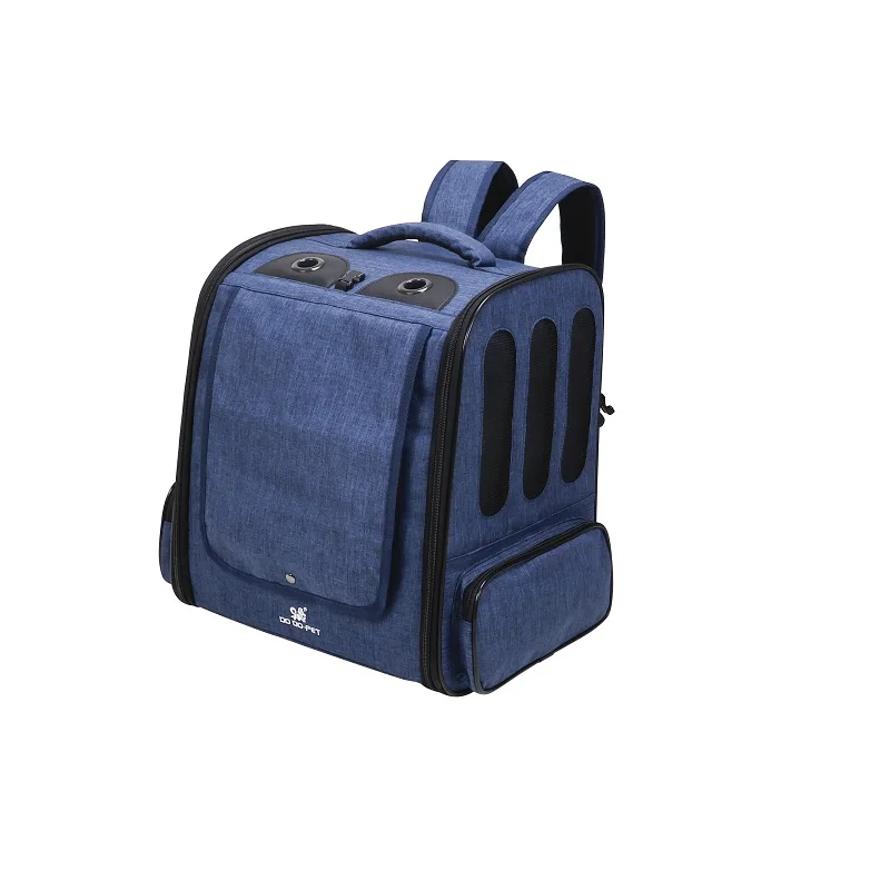 factory wheel dog pet trolley case travel transport cart bag backpack with wheels trolley for dogs and cats