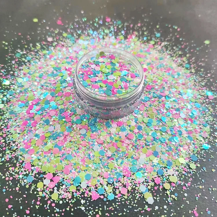 2023 Wholesale high quality pet glitter for nail art 1kg