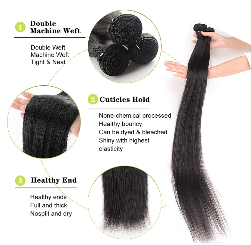 
Dropshipping hair extension wholesale bundle vendor raw vietnam hair 40Inches long hair 