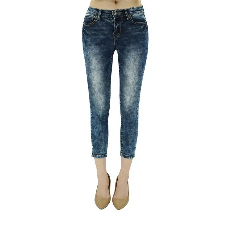 
Jeans 2021 spring women latest design jeans pants custom denim ankle length women stylish jeans 