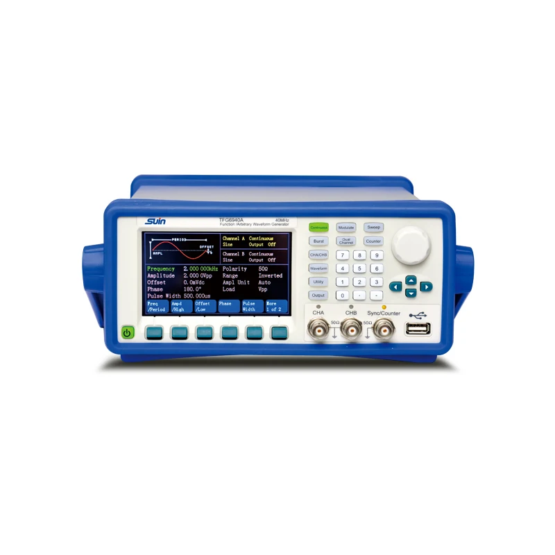 Tfg6900A Series 2-Channels  DDS  Function/Arbitrary Waveform Generator