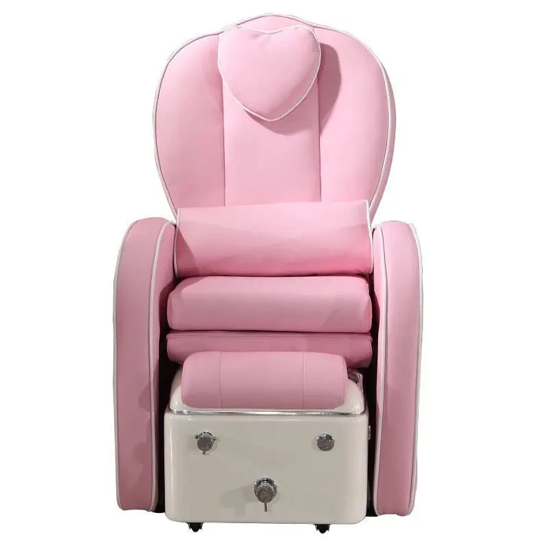Nail salon furniture Multi-functional Electric Foot Bath Pedicure Sofa Manicure Chair with bowl for sale