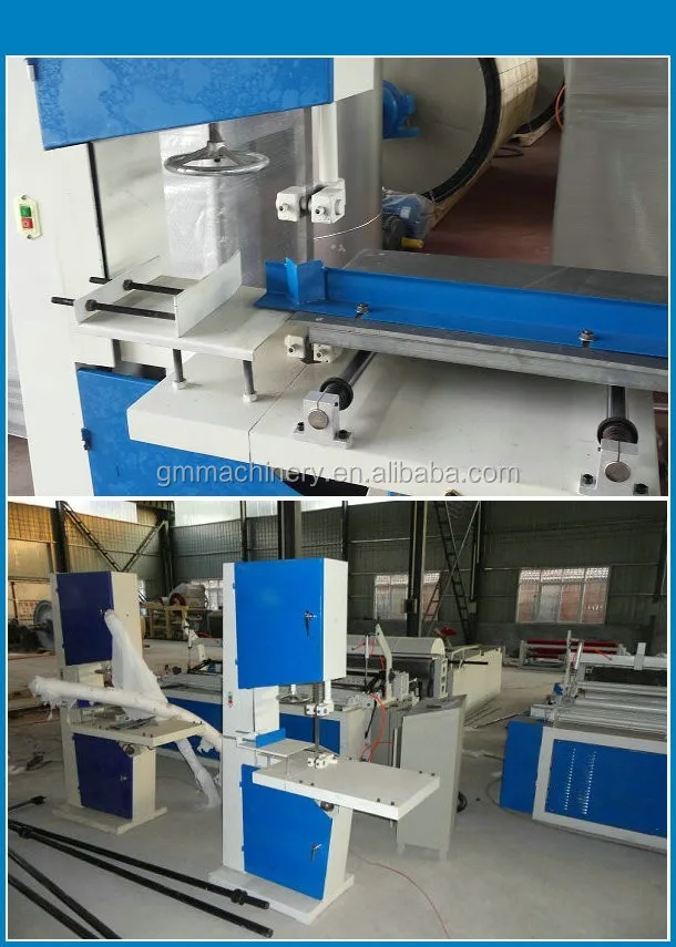 Toilet Paper Large Roll Slitting Rewinding Vertical Electric Perforating Machine Paper Perforating Machine