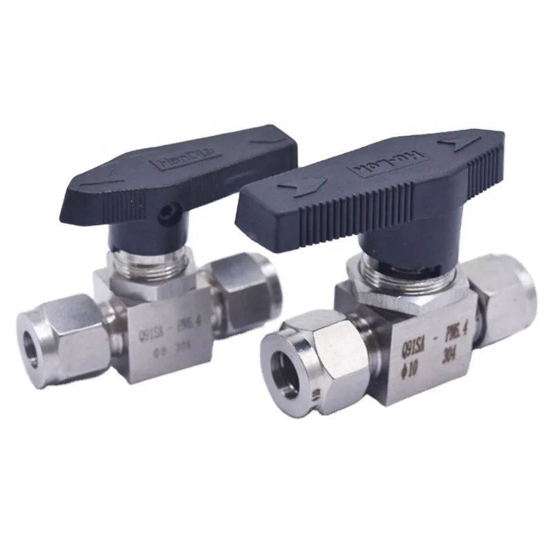 High Pressure One Piece Type Stainless Steel Ball Valve /On-off Valve