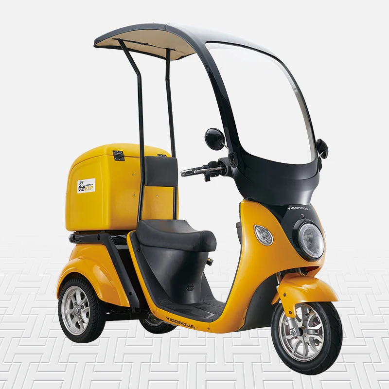 A30 60 Volt 2000 Watt Electric Tricycle Scooter Bike Wholesale From China with Big Cooler Box for Adult