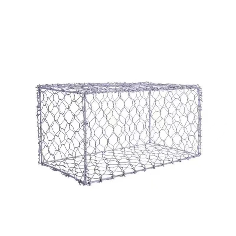 galvanized hexagonal wire mesh netting pvc coated gabion stone filled gabion basket