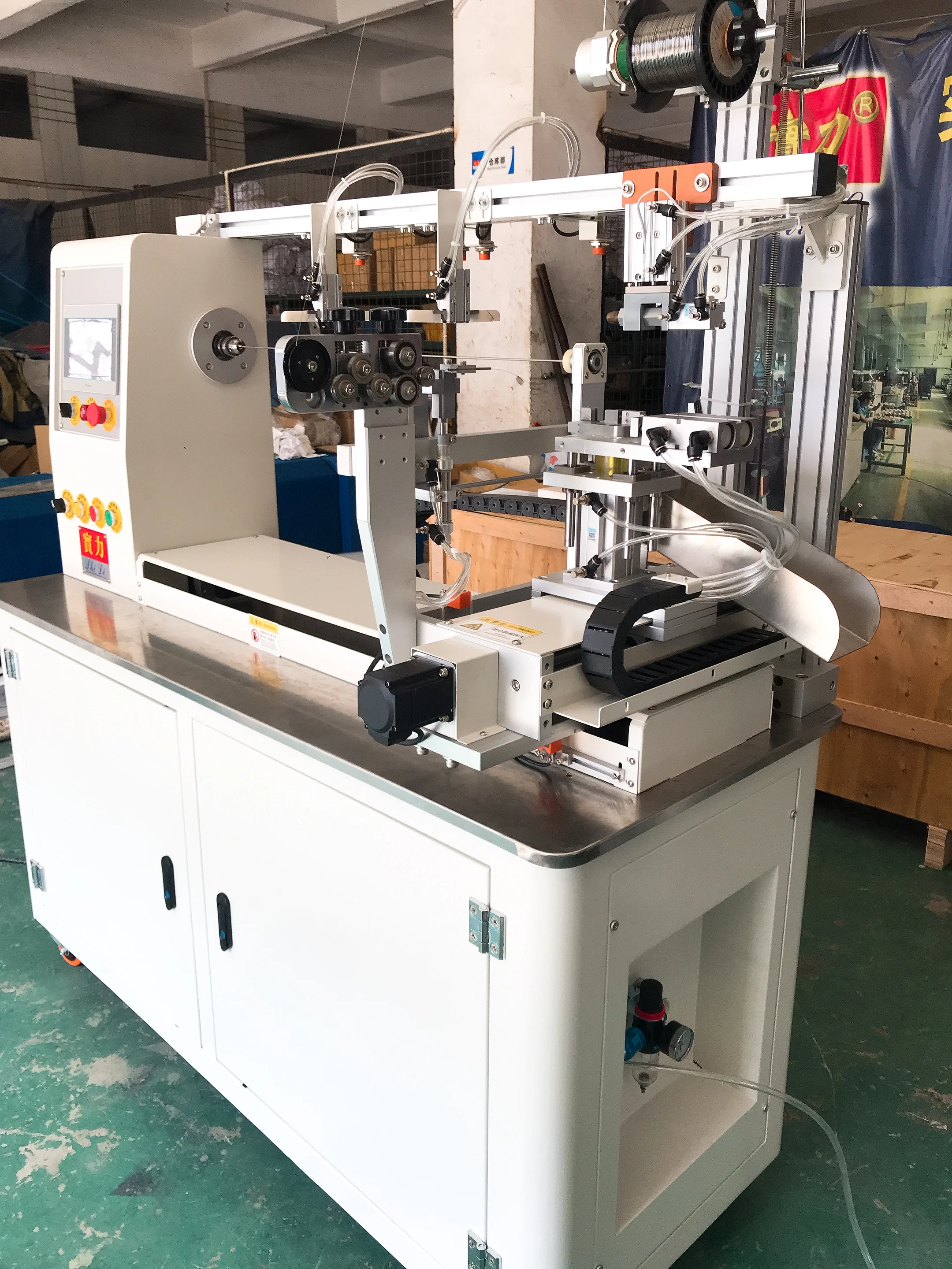 SHL-T240P machinery industry equipment electric electrical resistance wire coil winding machine