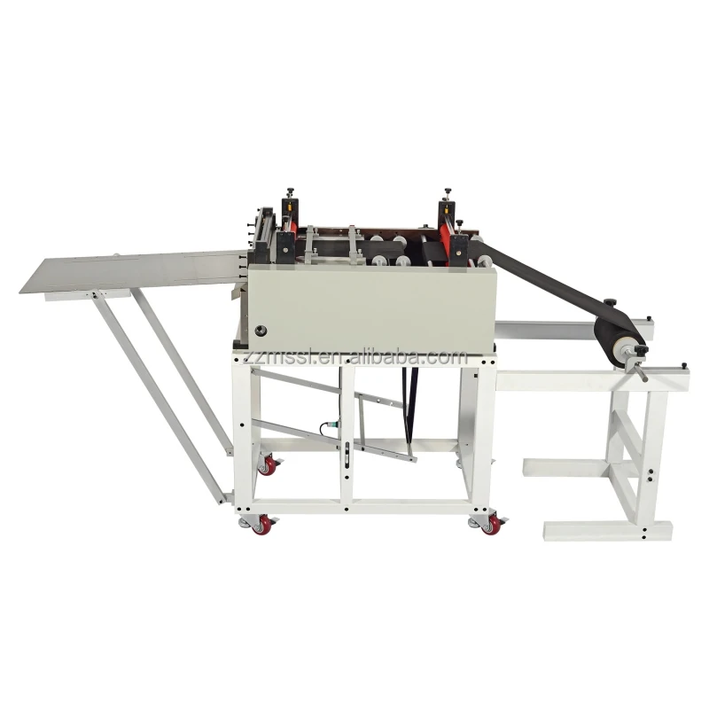 Automatic canvas eva pvc pe non woven cutter film fabric cross aluminum foil paper pvc roll to sheet cutting machine