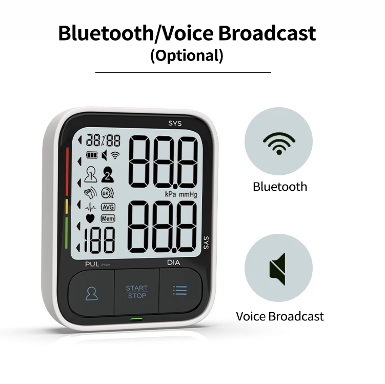 Finicare Wrist Blood Pressure Monitor Backlit Display Tension Meter  Automatic Wrist Blood Pressure Monitor