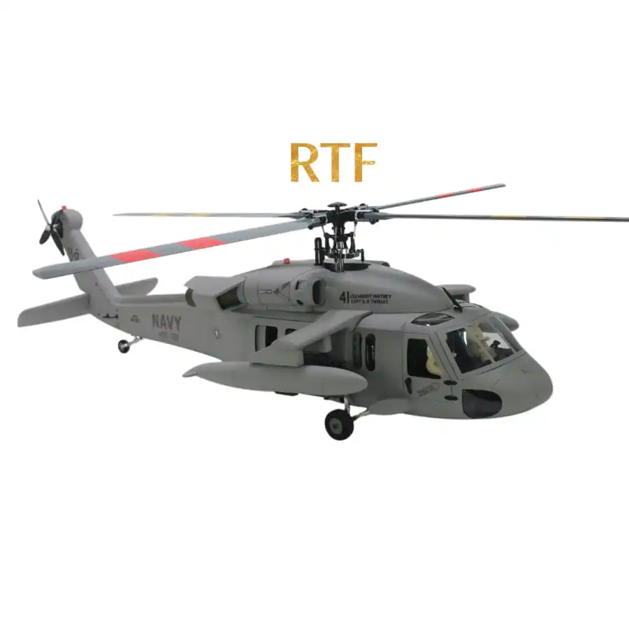FLISHRC FL500 V2 Roban SH-60 морской Ястреб 500 Размер Вертолет GPS с полетным контроллером H1 RTF не F09S UH-60 черный ястреб