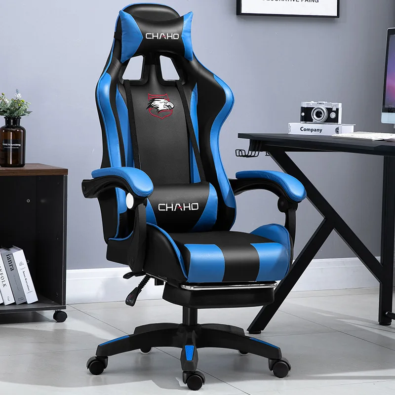 Wholesale Adjustable Single Person Chair Home Office Reclining Gaming Chair Racing Computer Chair with Footrest