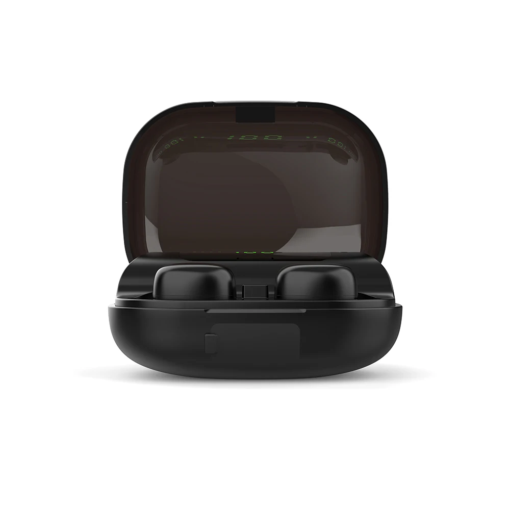 Bluetooth TWS стерео спортивная Гарнитура, светодиодный дисплей, Дополнительный внешний аккумулятор