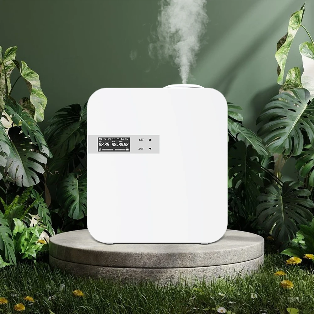 Hotel Commercial HVAC Aesthetic Aroma Smart Scent Plugin 500Ml Perfume Home Mist Humidifier Aromatherapy Essential Oil Diffuser