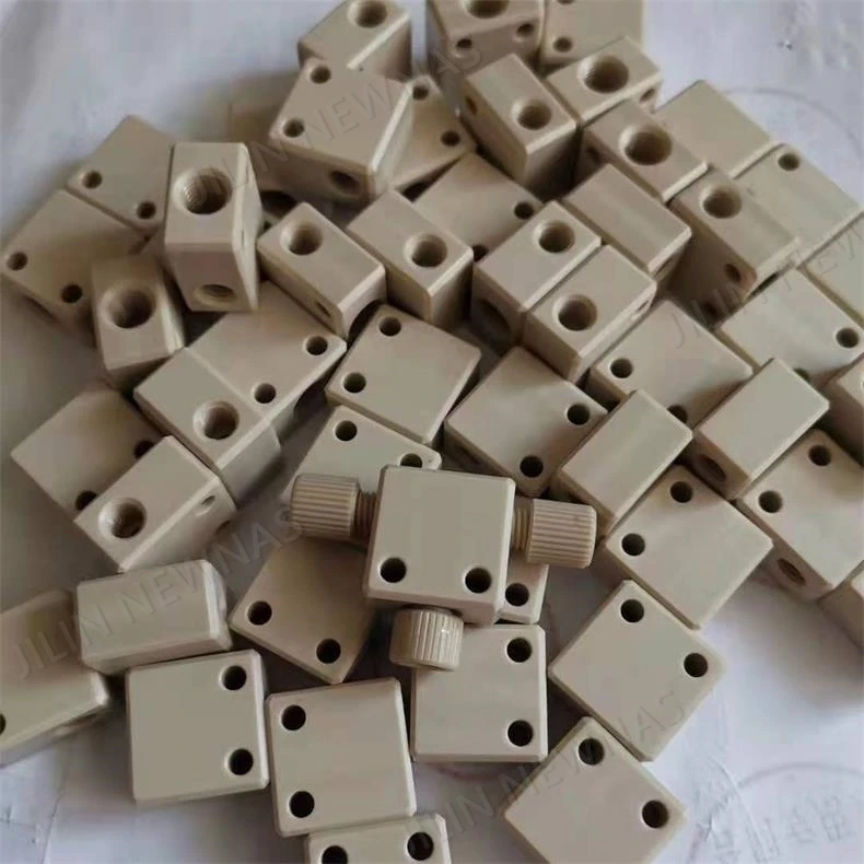 High heat-resistance temperature PEEK parts peek components injection molded peek for sale