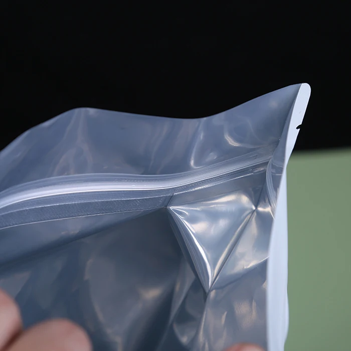 2023 hot sale zipper packing bag eight side seal food packaging bag stand seal food packaging bag