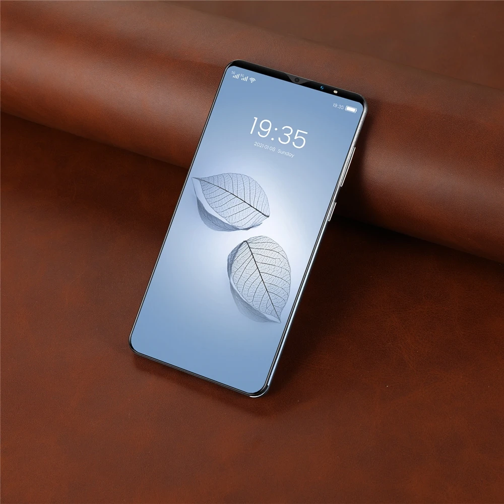 Dropshipping 2022 factory direct sale 6.1inch m10 plus smart phone 8GB + 512GB full screen Mobile phone finger/face unlock phone