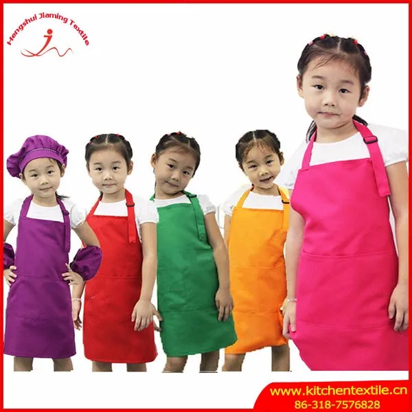 Child Apron Custom Wholesale Cheap Cute Cotton Linen printing Apron Parent Child Gardening Apron