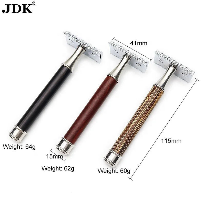 Hot Selling  Wooden Safety Razor Double Edge Shaving Safety Razor