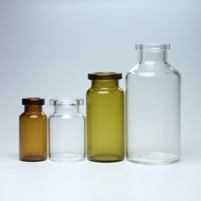 2ml 3ml 5ml 10ml 20ml 30ml Injection Pharmaceutical Glass Bottle Vials