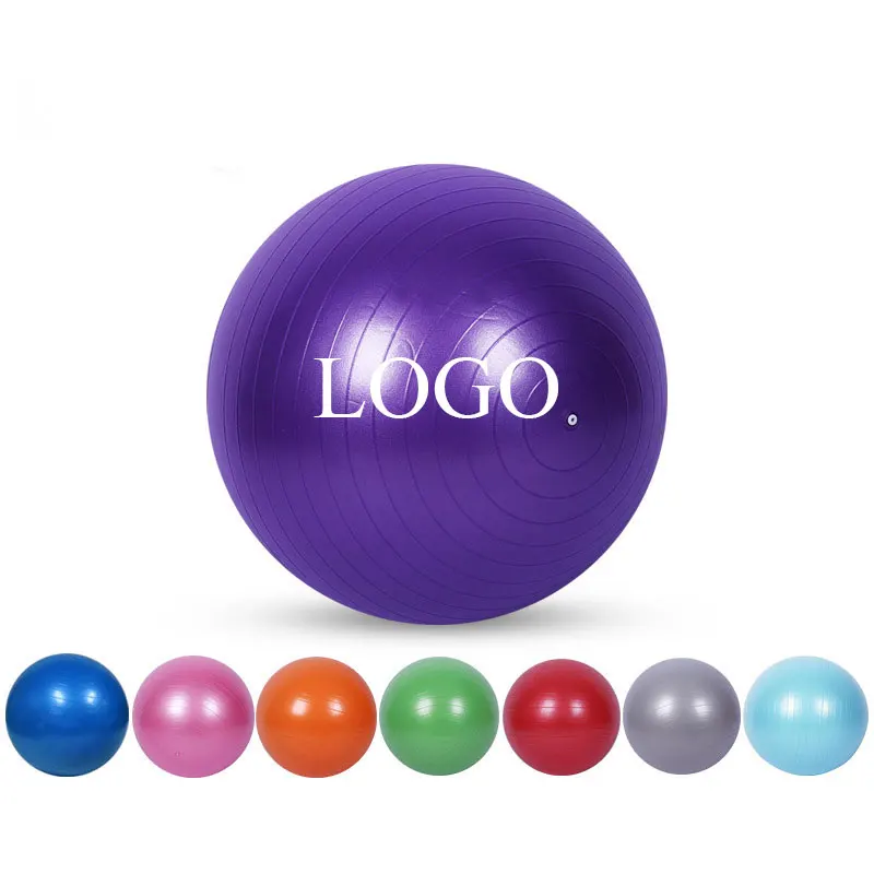 DELUXEFIT ECO-friendly Anti Burst Heavy Duty Stability Fitness Exercise Yoga gym Ball