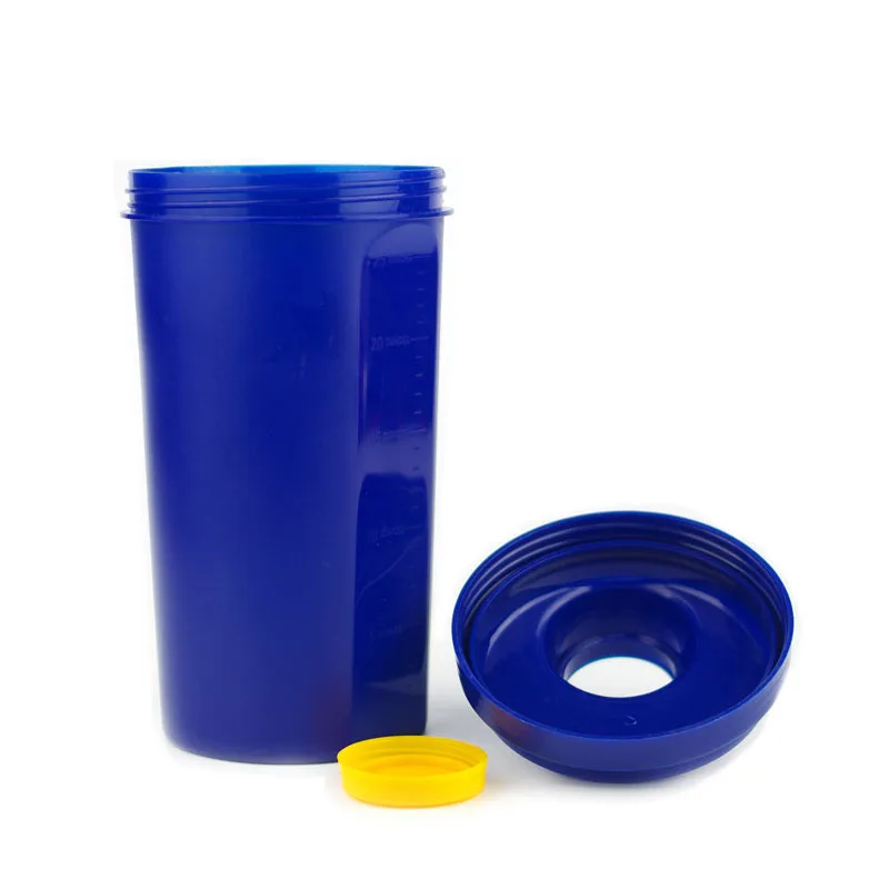 Wholesale Leak Proof Sports Gym Fitness Bodybuilding Water Bottle BPA Free Plastic Protein Powder Shaker Bottle