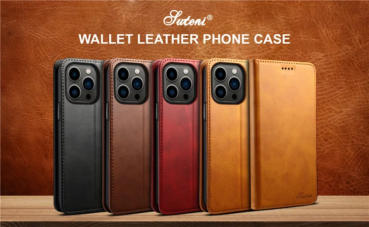 Flip With Card Holder Leather Phone Case For iPhone 14 Pro Max Mobile Phone Cover For iPhone 13 Pro Max X XS Max 12