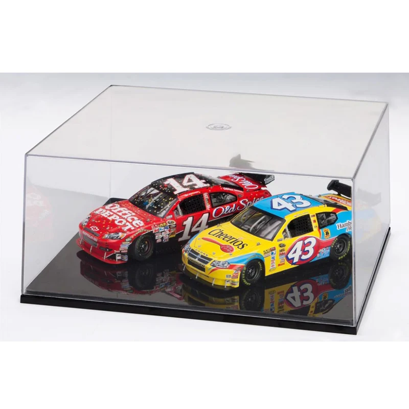 Acrylic Display Case 1 : 43, Plastic 1 : 43 Scale Car Model Display Case Stand