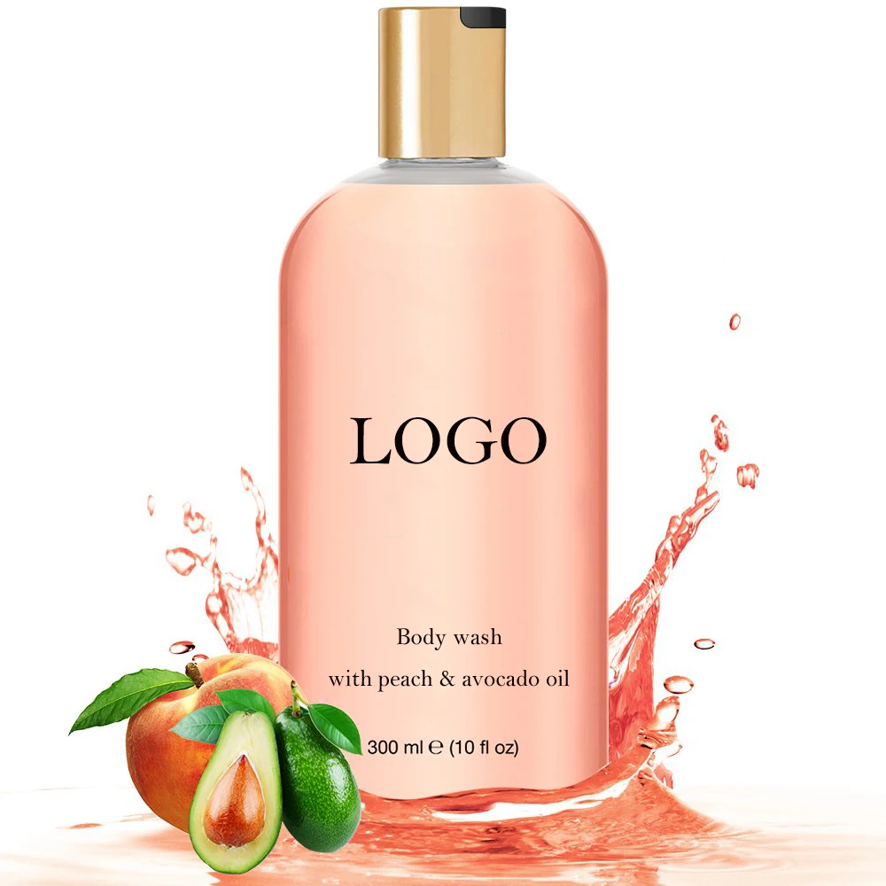 OEM EXW натуральный сверхувлажняющий гель для тела с маслом персика и авокадо