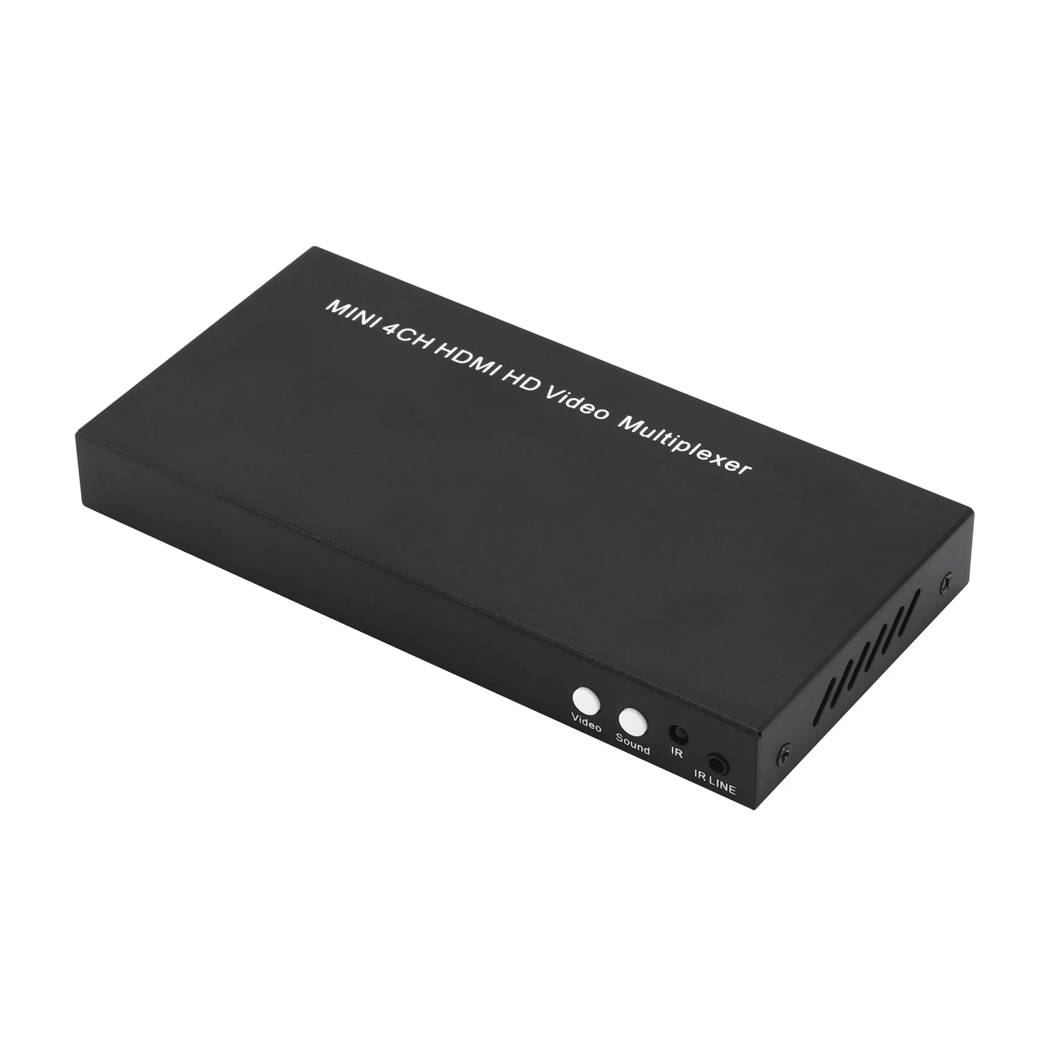 Newest 4 in 1 out Full HD 1080P HD splitter Switch 1080P Full HD Media Player Converter PC Laptop Video IR Control Splitters