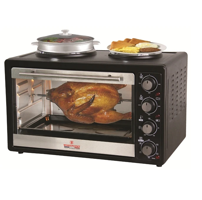 Electric  baking oven with hot plate electr cooktop hot plate with oven 2 Plate