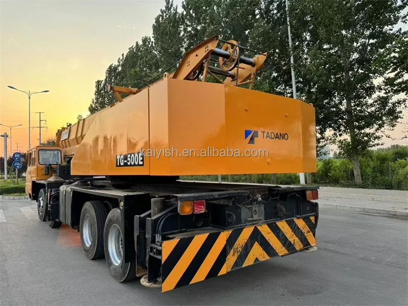 Гарантия на один год оригинальный автокран TADANO tg500e 50 тонн для продажи