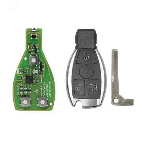 High Quality 3 Buttons Car Smart Remote Key Auto Control 315MHz/433MHz For Mer/cedes Ben-z year 2000+ NEC&BGA style