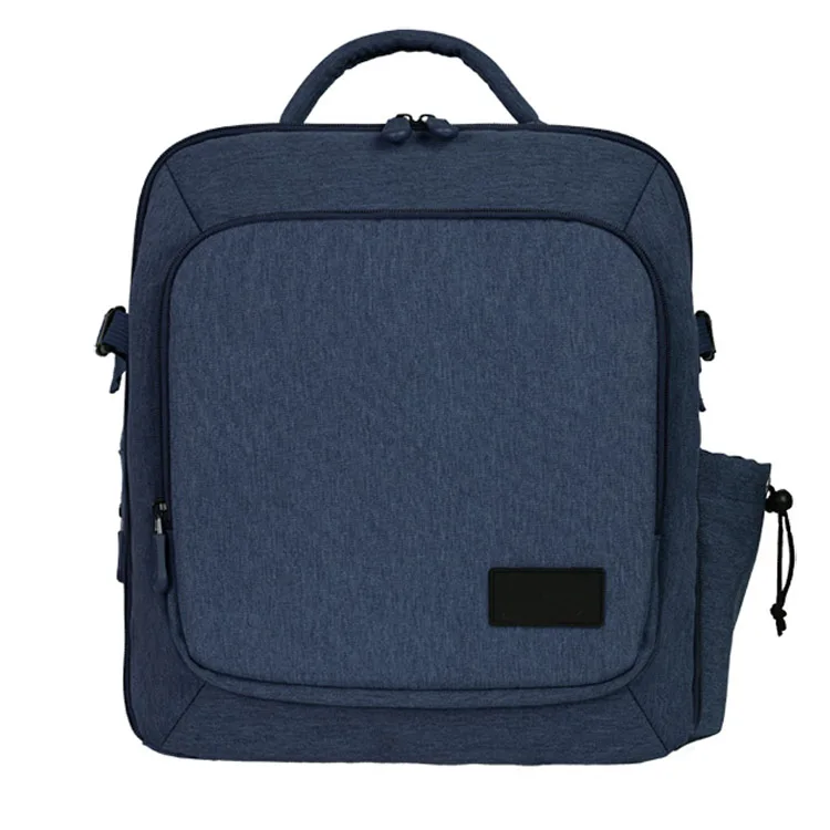 Многофункциональная уличная сумка для мам из полиэстера, сумка для детских подгузников, вместительный рюкзак для мам, сумки OEM, индивидуальный Органайзер с подогревателем для бутылок