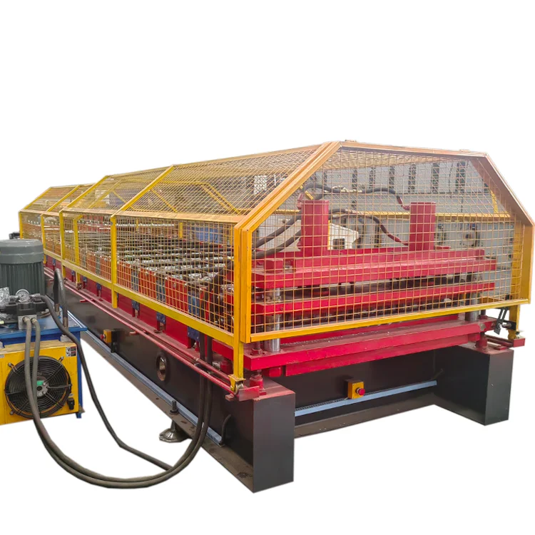 Customized adjustable width automatic garden flower bed roll forming machine