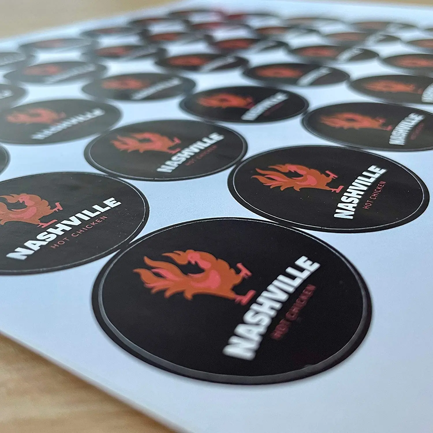 Hot Sell Personalised Round Stickers For Business Logo, Brand, Image Or Text