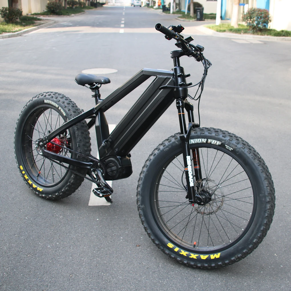 New Arrival Bafang ultra G510 M620 frame mid drive belt e bike electric fat bike 1000w Bafang automatic gear hub 5 speeds ebike