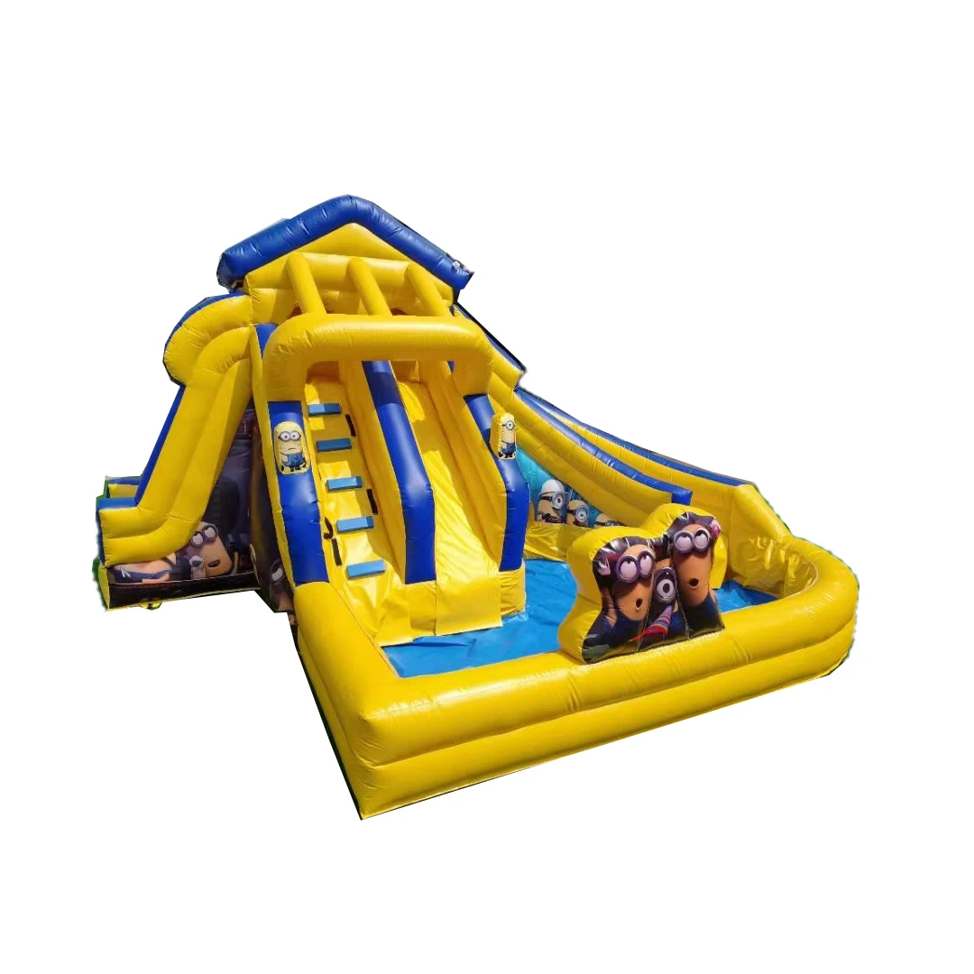 Children Princess Jumper Inflatable Water Slide Bouncy Castle Combo Inflatable Bouncer With Water Slide Pool