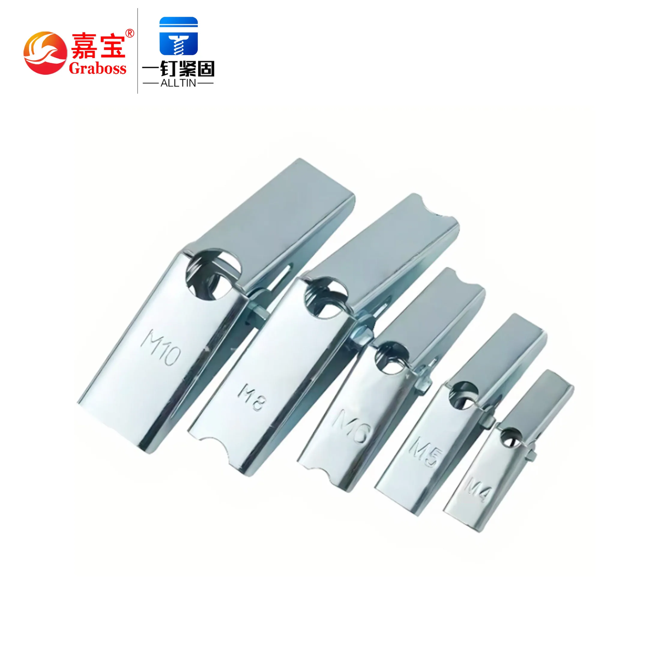 Galvanized Steel Spring Toggle Bolt Anchor Hollow Wall Anchors Expansion bolt