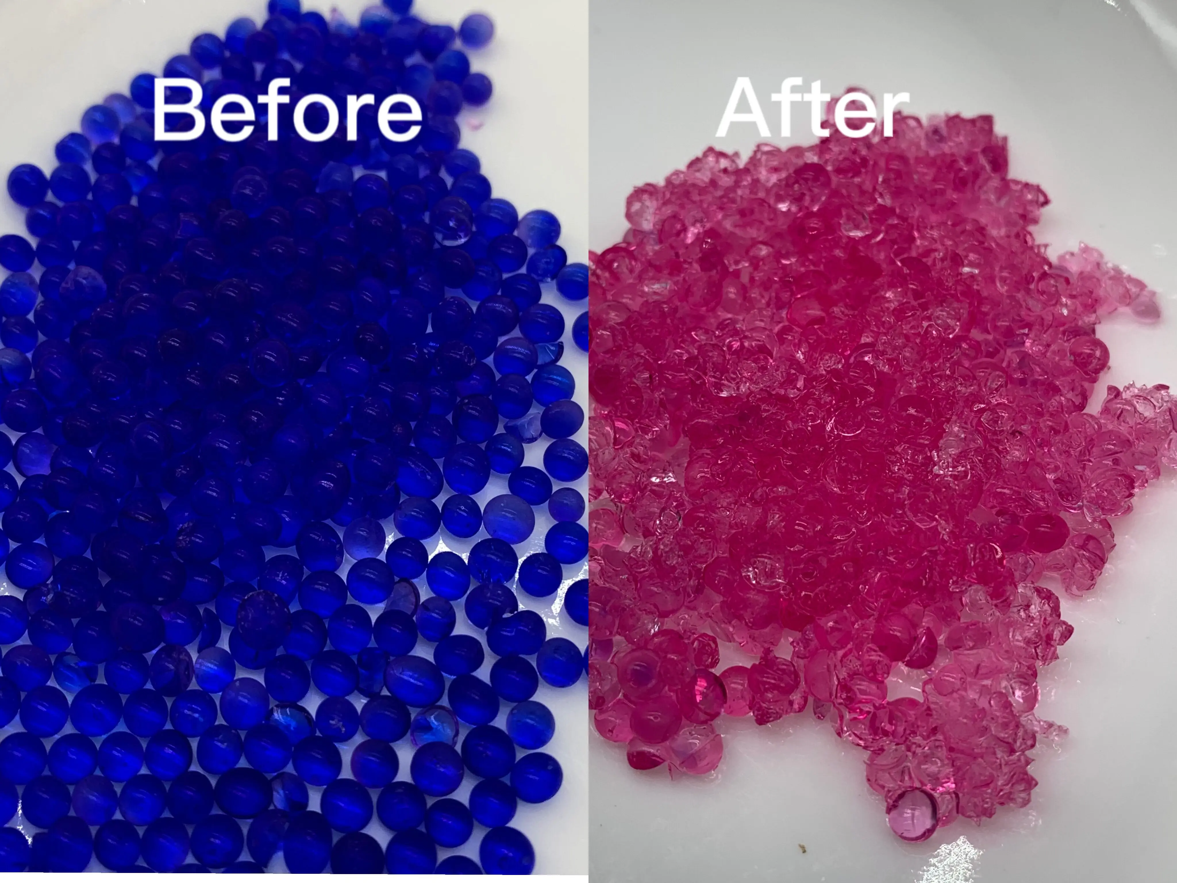High Absorption Color Changing Blue Silica Gel Desiccant Gel Silica Blue Crystals Beads
