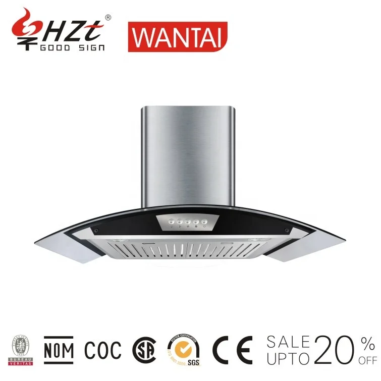 Stainless Steel Filter(optional)wall Mounted Range Hood /kitchen Exhaust Hood Kitchen Aire Range Hood Copper Free Spare Parts Ce
